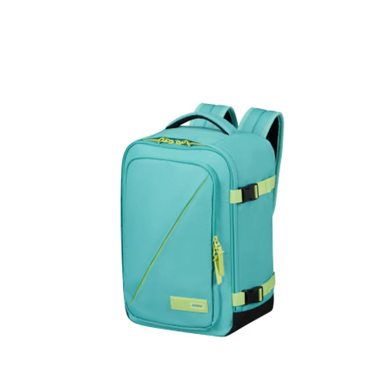 American Tourister Take2Cabin S Ryanair fedélzeti hátizsák, halvány türkiz-lime
