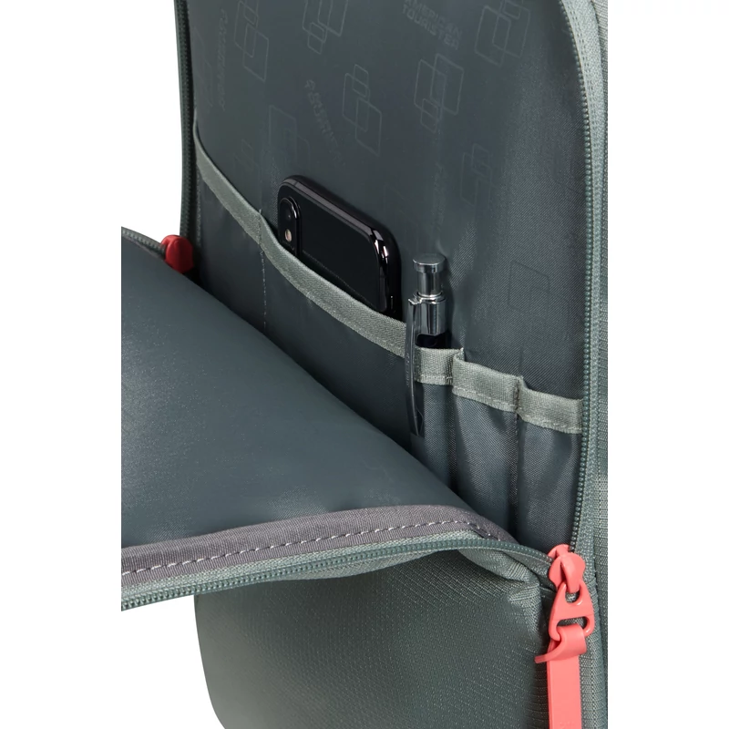 American Tourister Take2Cabin M laptophátizsák, zsálya-rózsaszín