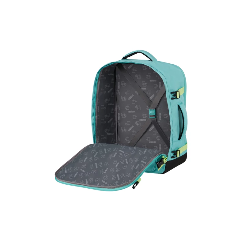 American Tourister Take2Cabin S/M Wizz Air fedélzeti laptophátizsák, türkiz-lime