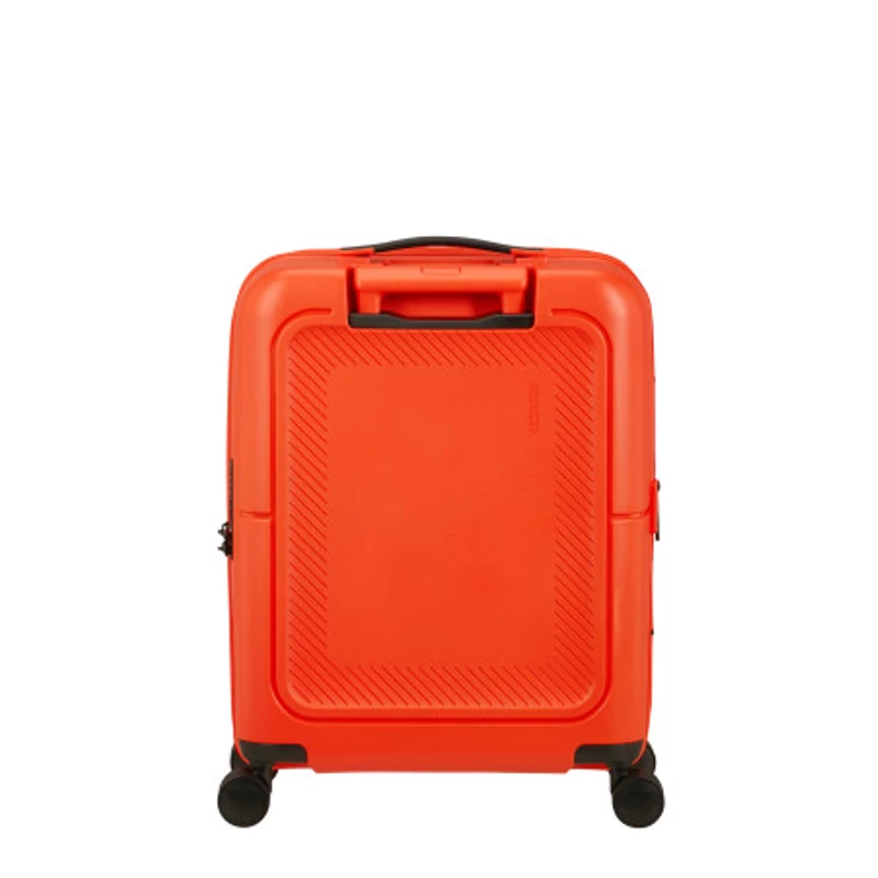 American Tourister Dashpop 4-kerekes keményfedeles bővíthető kabin bőrönd 55x40x20/23 cm, narancsvörös