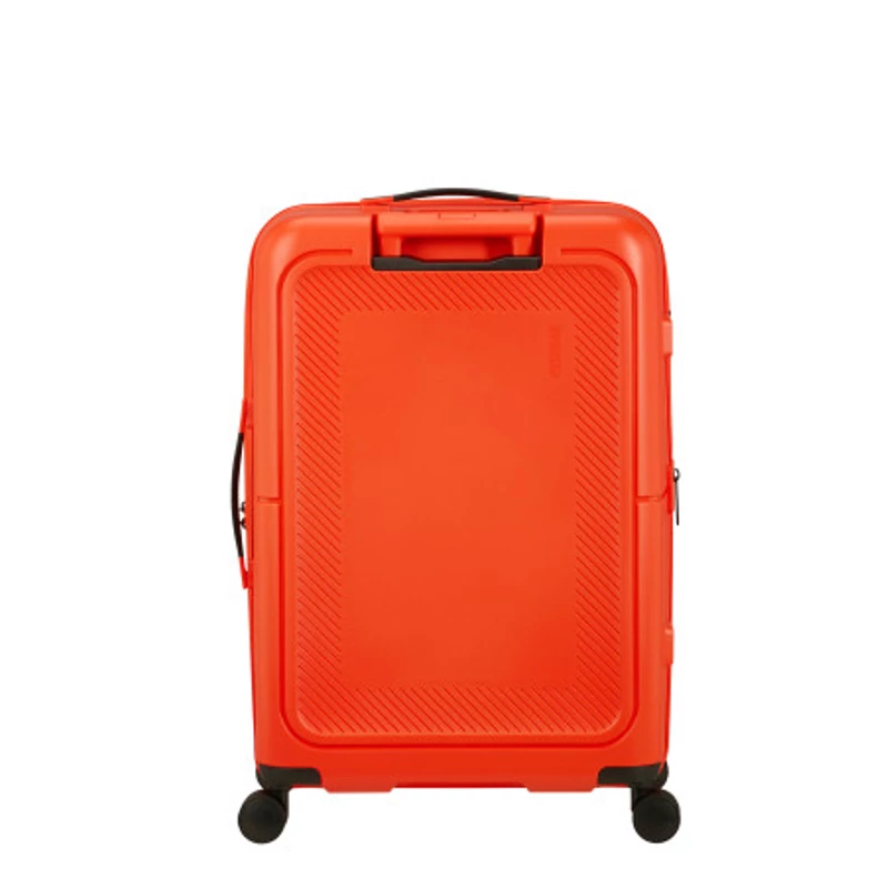 American Tourister Dashpop 4-kerekes keményfedeles bővíthető bőrönd 67 x 45 x 28/32 cm, narancsvörös
