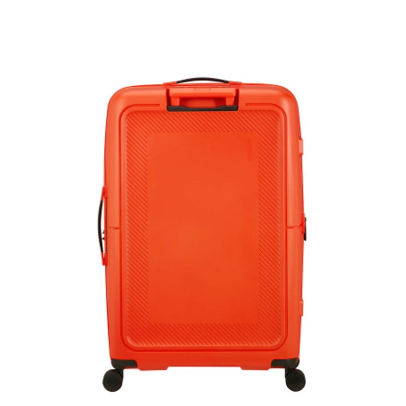 American Tourister Dashpop 4-kerekes keményfedeles bővíthető bőrönd 77 x 50 x 30/33 cm, narancsvörös