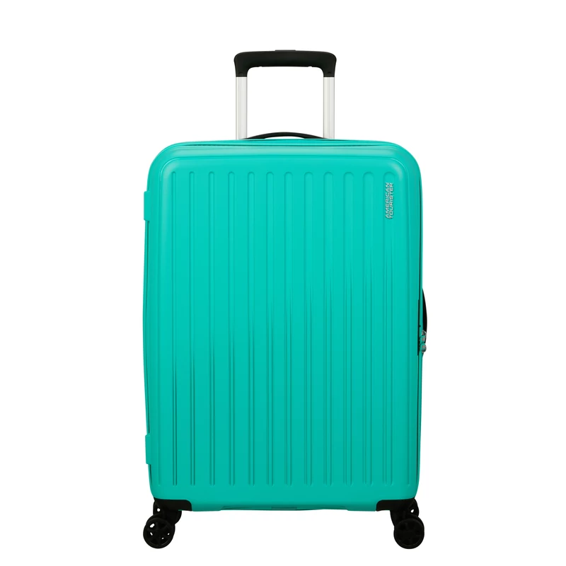 American Tourister Rejoy 4-kerekes keményfedeles bőrönd 68 x 47 x 26 cm, türkiz