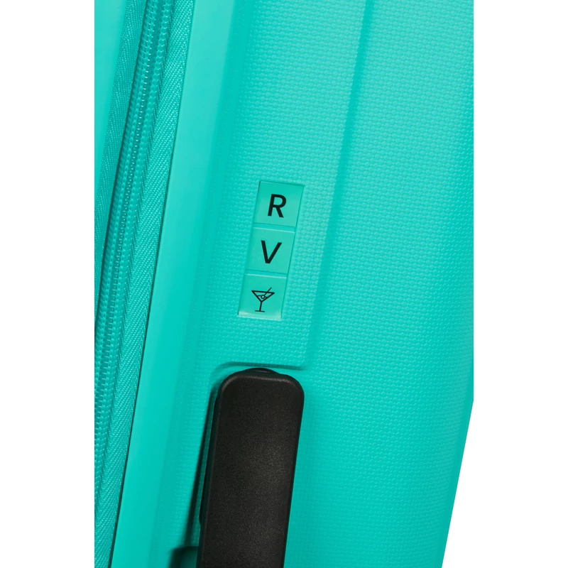 American Tourister Rejoy 4-kerekes keményfedeles bőrönd 68 x 47 x 26 cm, türkiz