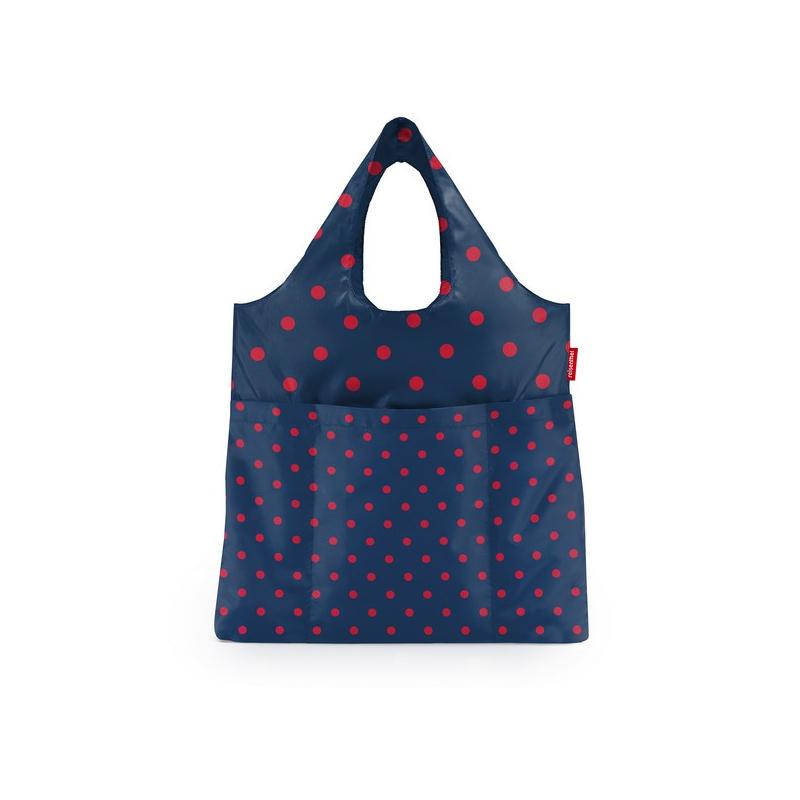 Reisenthel mini maxi shopper plus, mixed dots red