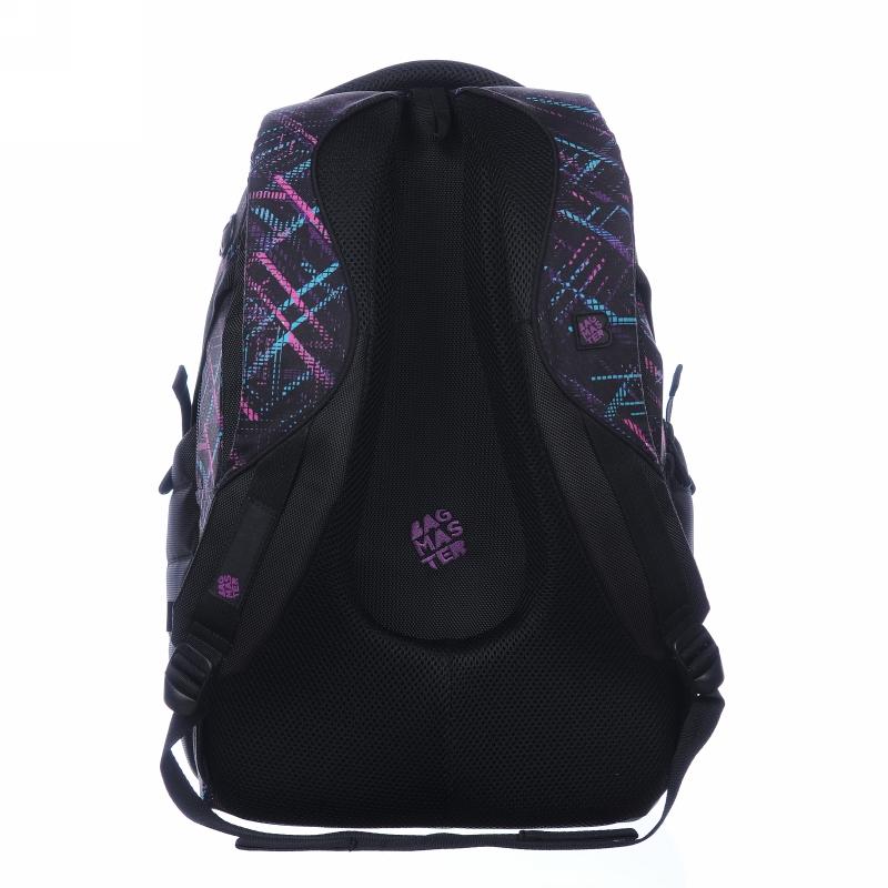 Bagmaster tinédzser háizsák BAG, lila-fekete