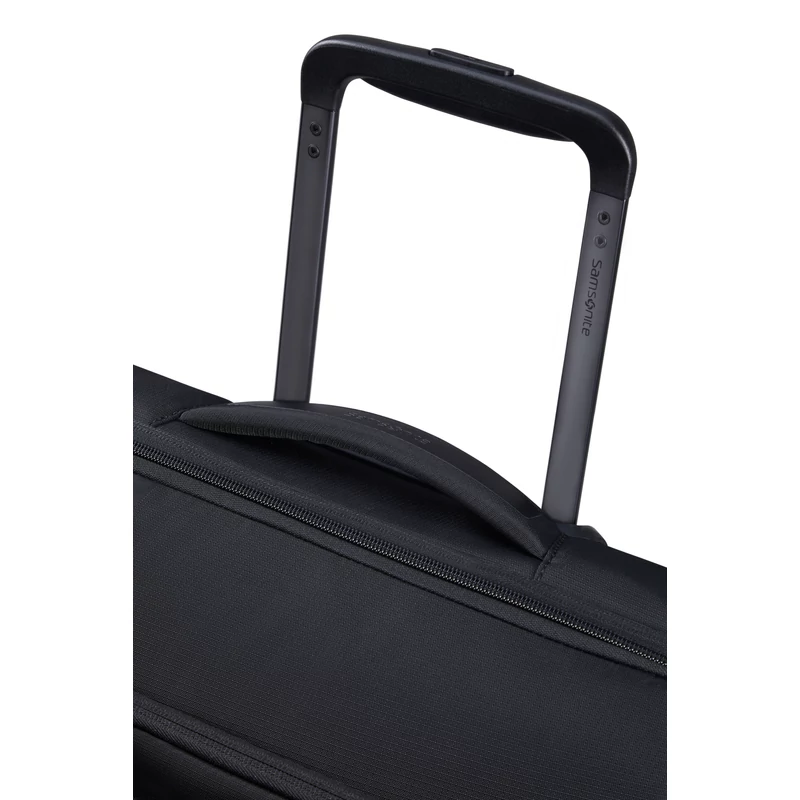 Samsonite Biz2Go TRVL spinner 4-kerekes bővíthető kabin bőrönd 55 x 40 x 20/23 cm, fekete