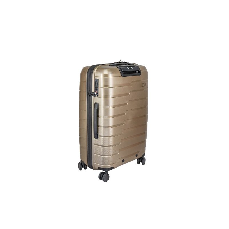 Touareg 4-kerekes keményfedeles bőrönd  67x27x46 cm, pezsgő