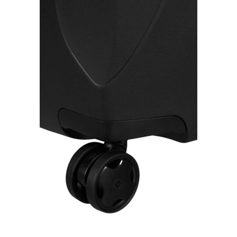 Samsonite Essens spinner 4-kerekes keményfedeles bőrönd 75 x 52 x 33 cm, fekete-piros