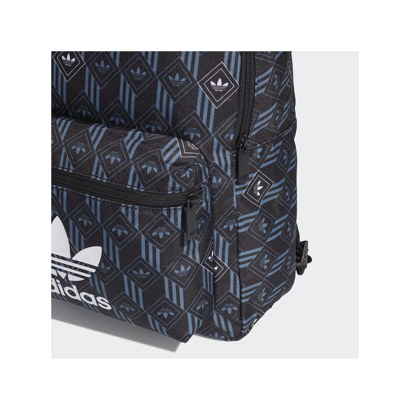 Adidas hátizsák, MONOGRAM BP, fekete alapon mintás