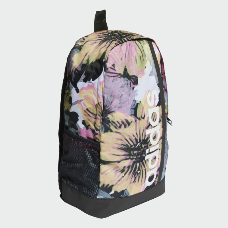 Adidas hátizsák, LIN BP GFX W, virág mintás