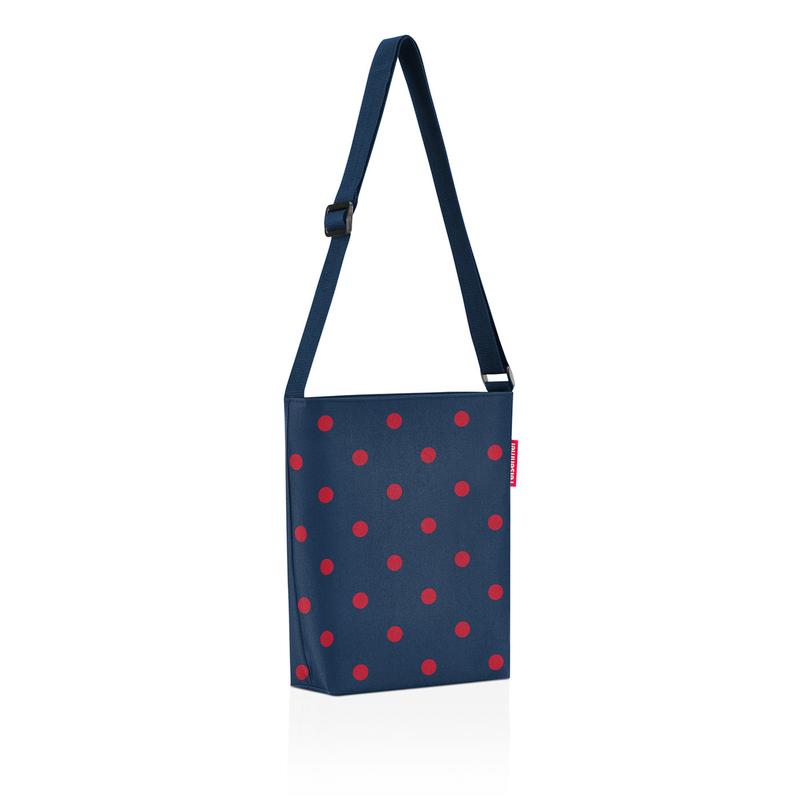 Reisenthel Shoulderbag S, mixed dots red