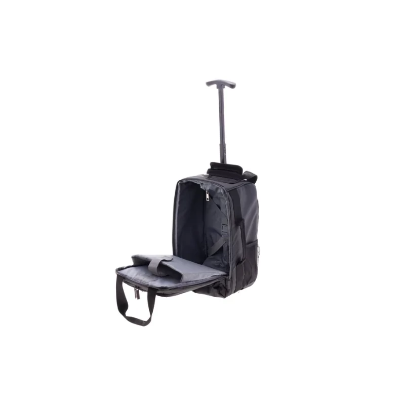 Gladiator Polar Ryanair fedélzeti gurulós táska 25×40×20 cm, fekete