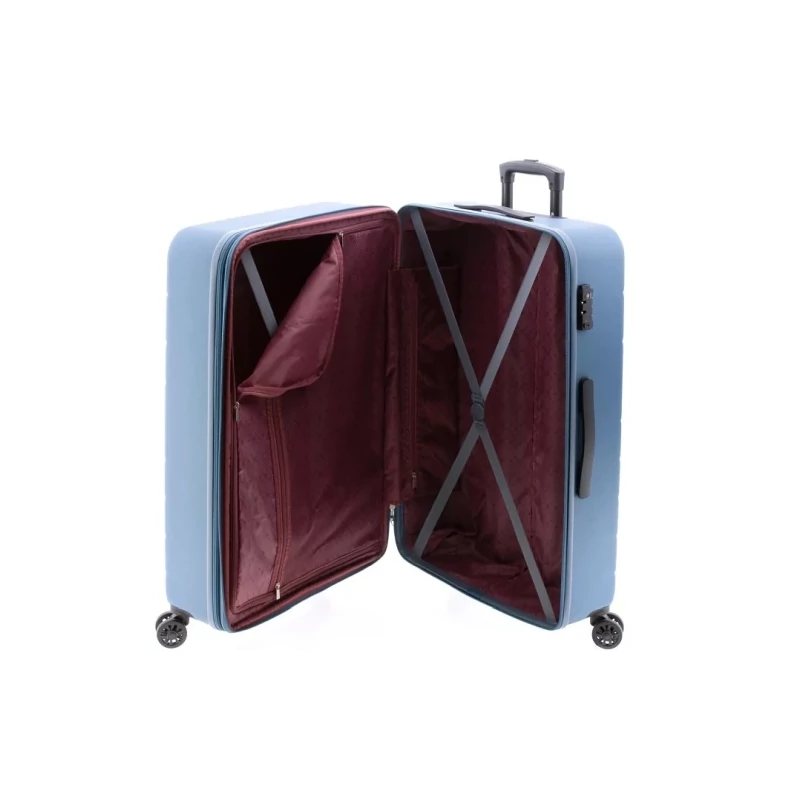 Gladiator Mambo 4-kerekes keményfedeles bővíthető bőrönd 65x45x27/31cm, menta
