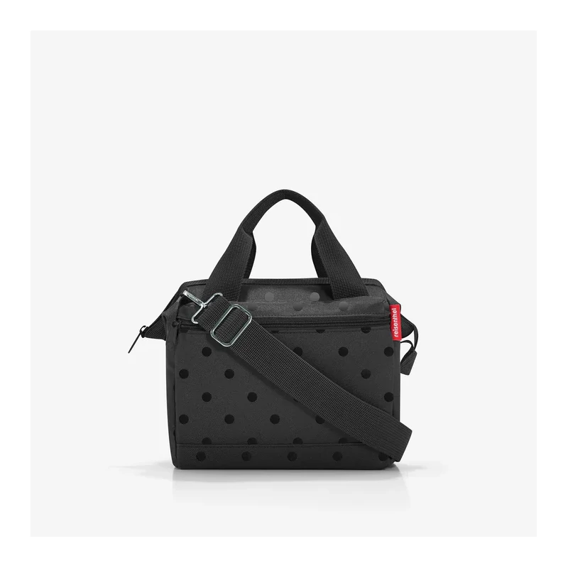 Reisenthel Allrounder cross, glossy dots black
