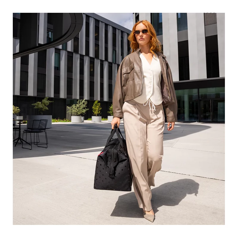 Reisenthel Allrounder L, glossy dots black