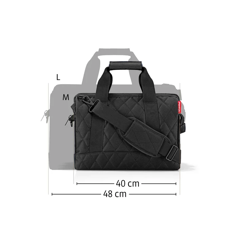 Reisenthel Allrounder L, glossy dots black