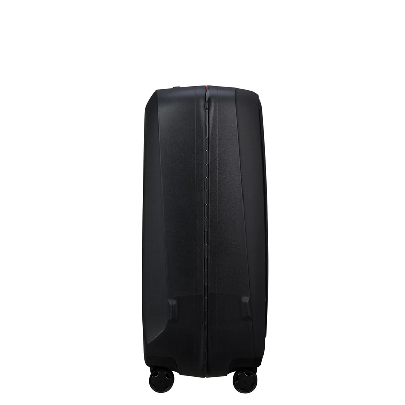 Samsonite Essens spinner 4-kerekes keményfedeles bőrönd 75 x 52 x 33 cm, fekete-piros