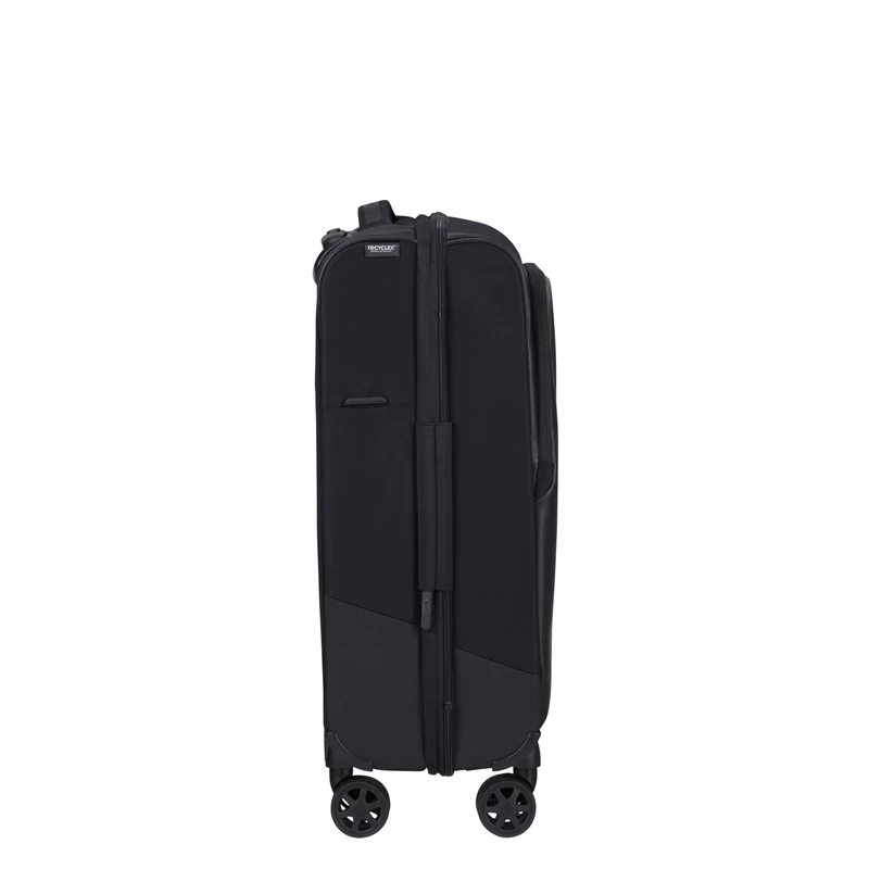 Samsonite Biz2Go TRVL spinner 4-kerekes bővíthető kabin bőrönd 55 x 40 x 20/23 cm, fekete