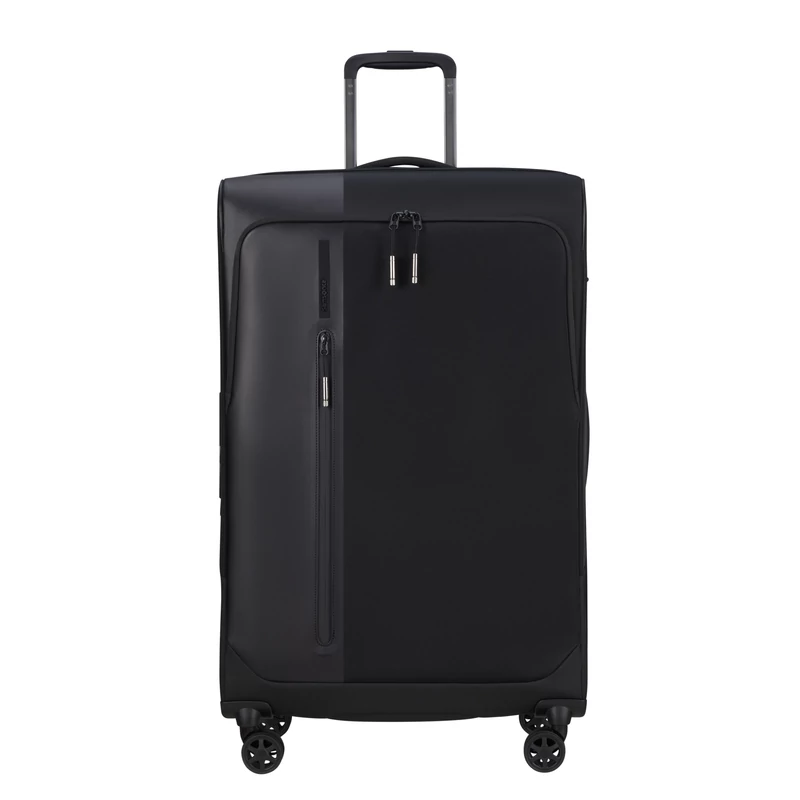 Samsonite Biz2Go TRVL spinner 4-kerekes bővíthető bőrönd 77 x 48 x 29/32 cm, fekete