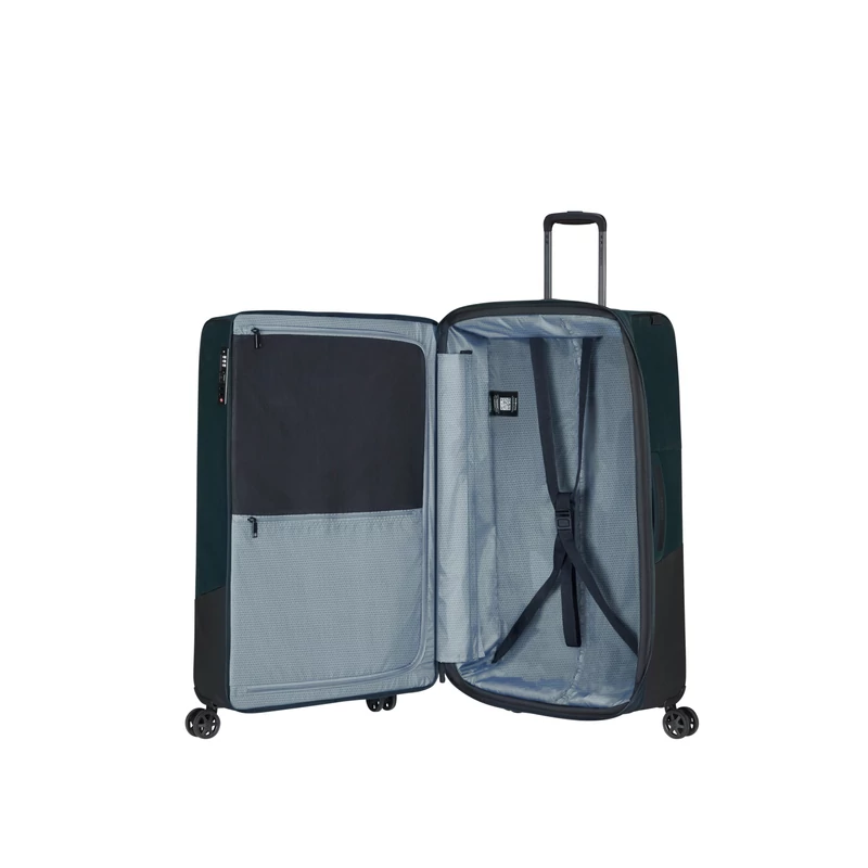 Samsonite Biz2Go TRVL spinner 4-kerekes bővíthető bőrönd 77 x 48 x 29/32 cm, sötétkék