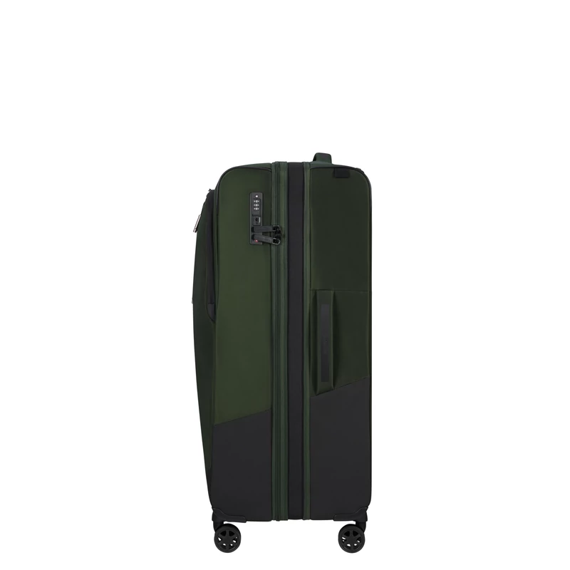 Samsonite Biz2Go TRVL spinner 4-kerekes bővíthető bőrönd 77 x 48 x 29/32 cm, khaki