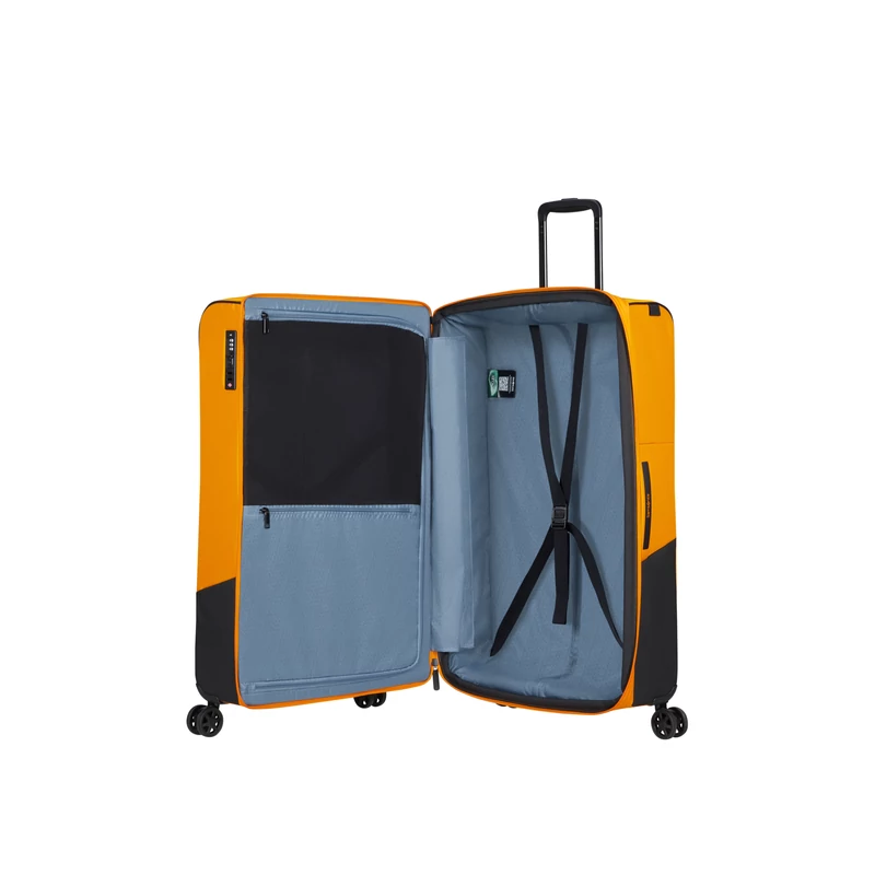 Samsonite Biz2Go TRVL spinner 4-kerekes bővíthető bőrönd 77 x 48 x 29/32 cm, sárga