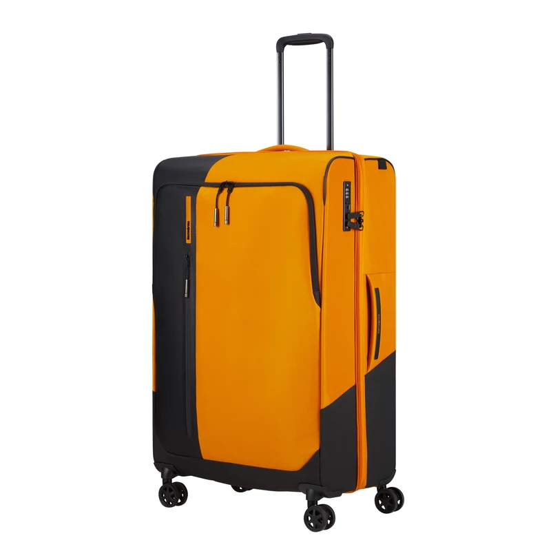 Samsonite Biz2Go TRVL spinner 4-kerekes bővíthető bőrönd 77 x 48 x 29/32 cm, sárga