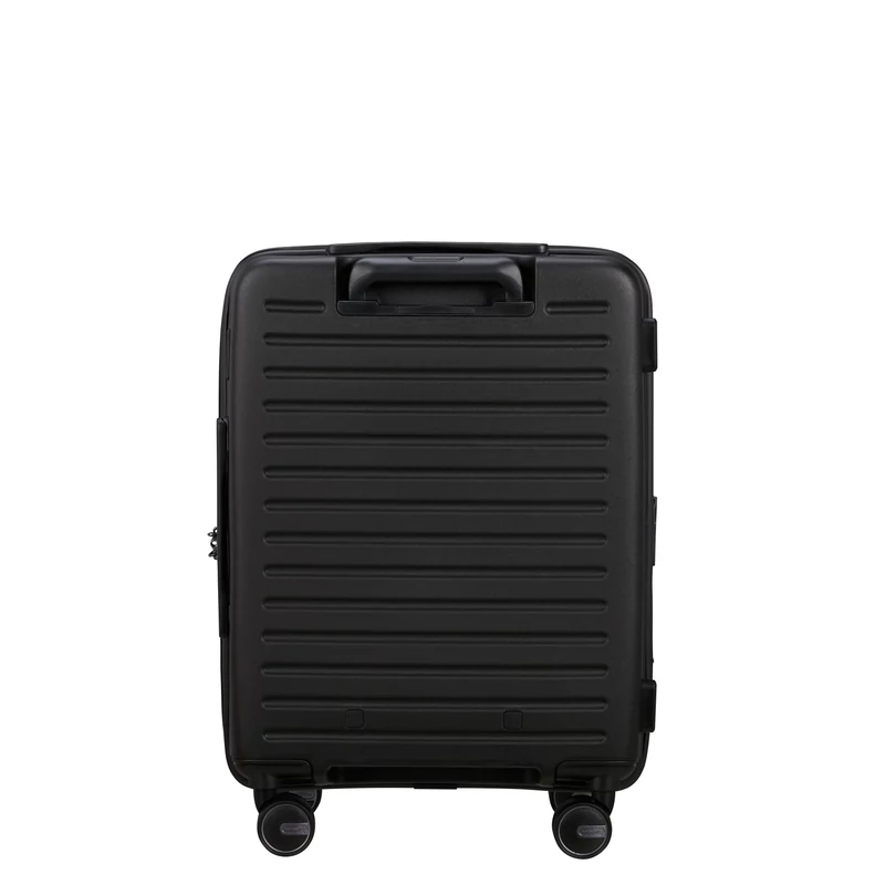 Samsonite Restackd spinner 4-kerekes keményfedeles bővíthető kabin bőrönd 55 x 40 x 20/23 cm, fekete