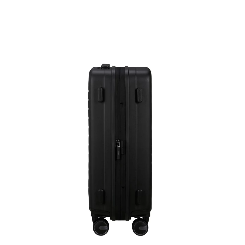 Samsonite Restackd spinner 4-kerekes keményfedeles bővíthető kabin bőrönd 55 x 40 x 20/23 cm, fekete