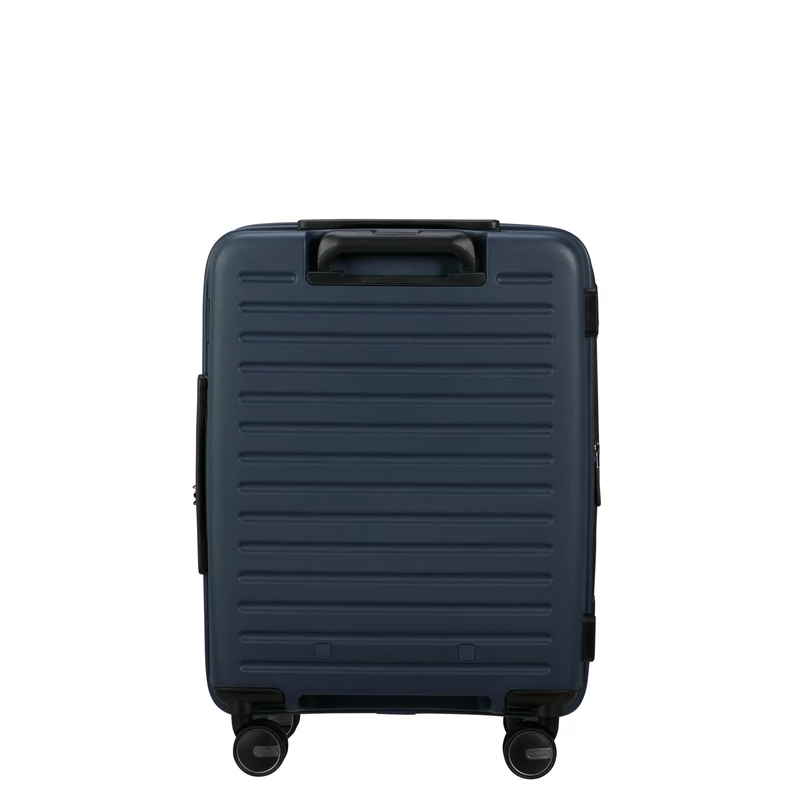 Samsonite Restackd spinner 4-kerekes keményfedeles bővíthető kabin bőrönd 55 x 40 x 20/23 cm, sötétkék