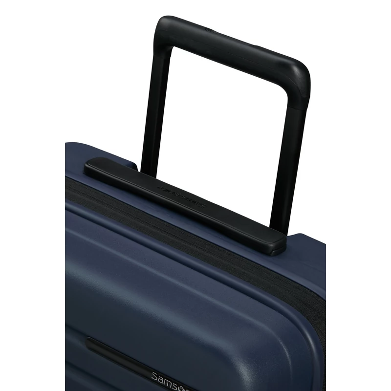 Samsonite Restackd spinner 4-kerekes keményfedeles bővíthető kabin bőrönd 55 x 40 x 20/23 cm, sötétkék