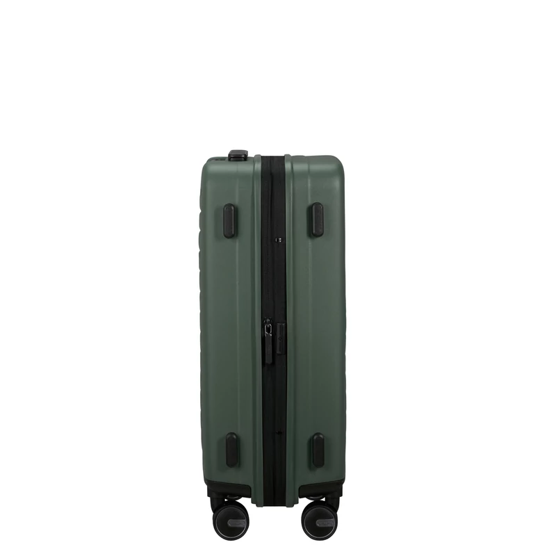 Samsonite Restackd spinner 4-kerekes keményfedeles bővíthető kabin bőrönd 55 x 40 x 20/23 cm, khaki