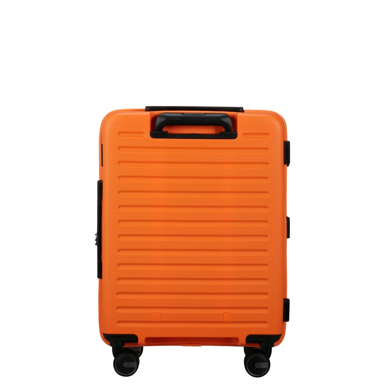 Samsonite Restackd spinner 4-kerekes keményfedeles bővíthető kabin bőrönd 55 x 40 x 20/23 cm, narancssárga