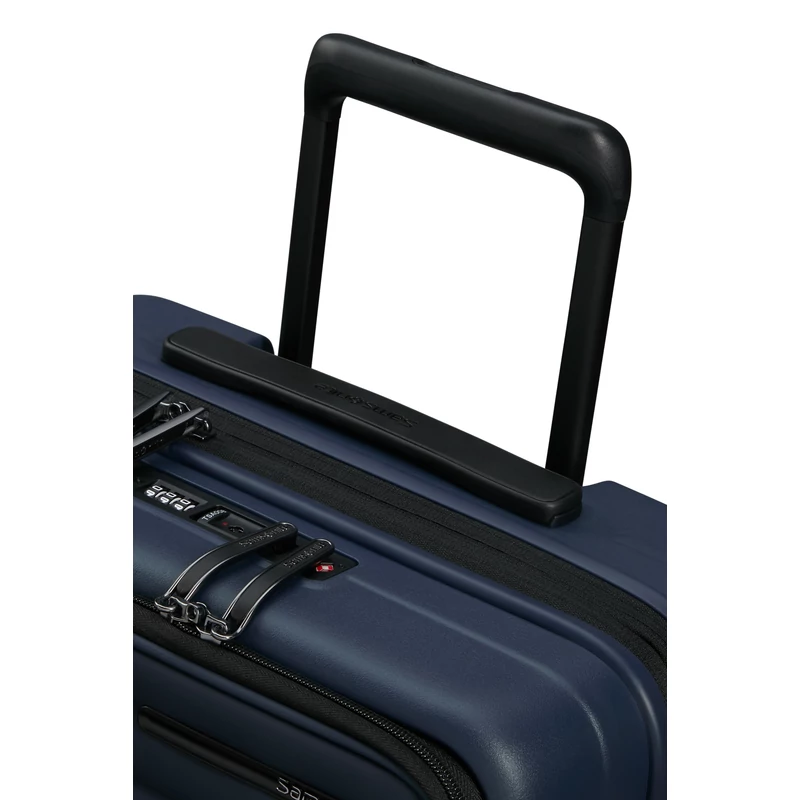 Samsonite Restackd spinner 4-kerekes keményfedeles bővíthető kabin bőrönd 55 x 40 x 23/26 cm, sötétkék