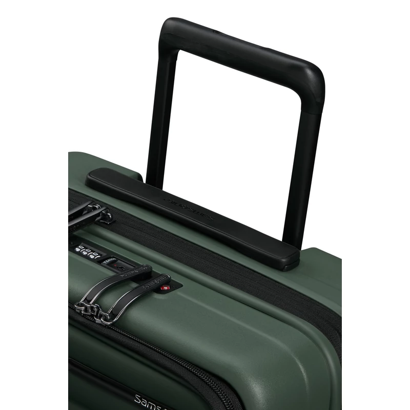 Samsonite Restackd spinner 4-kerekes keményfedeles bővíthető kabin bőrönd 55 x 40 x 23/26 cm, khaki
