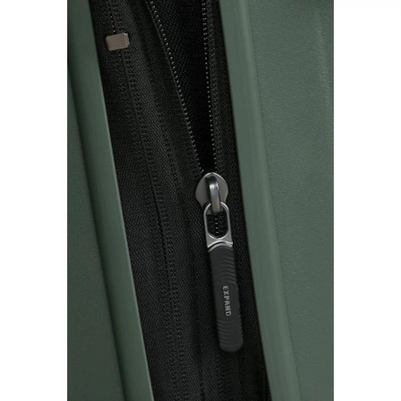 Samsonite Restackd spinner 4-kerekes keményfedeles bővíthető bőrönd 68 x 46 x 26/29cm, khaki