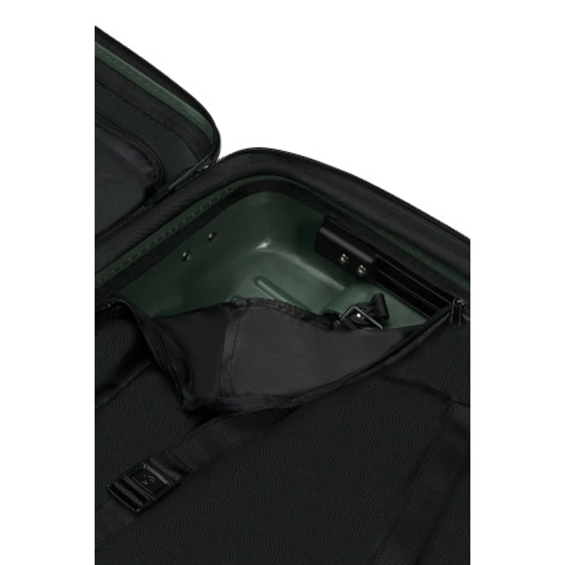 Samsonite Restackd spinner 4-kerekes keményfedeles bővíthető bőrönd 68 x 46 x 26/29cm, khaki