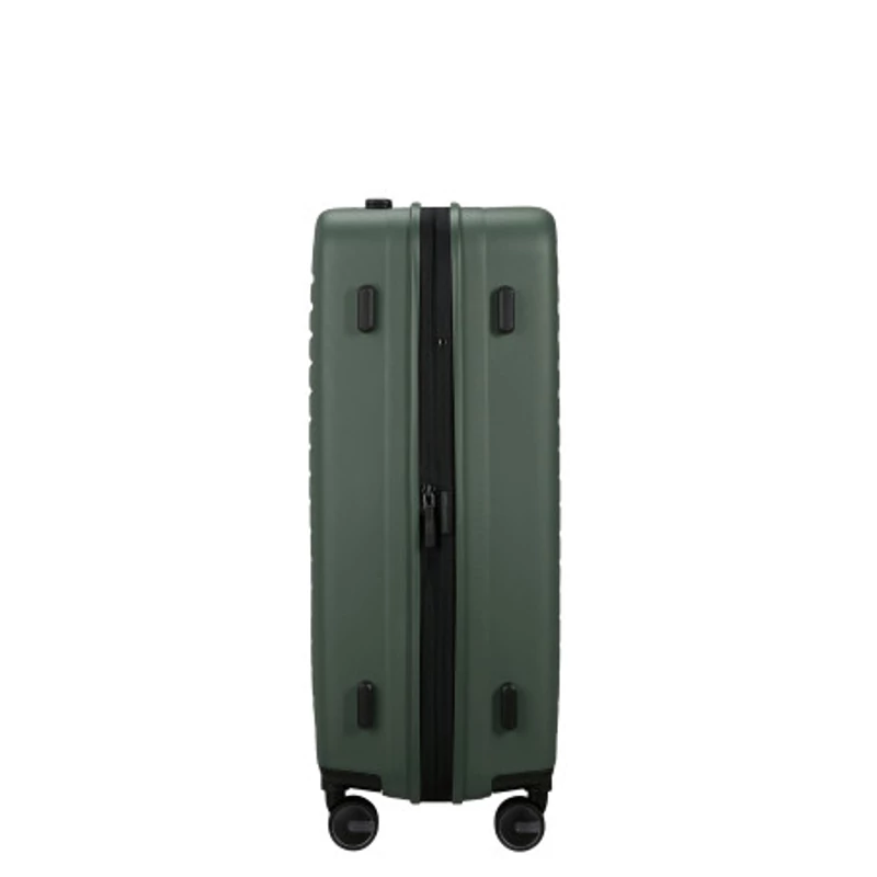 Samsonite Restackd spinner 4-kerekes keményfedeles bővíthető bőrönd 68 x 46 x 26/29cm, khaki