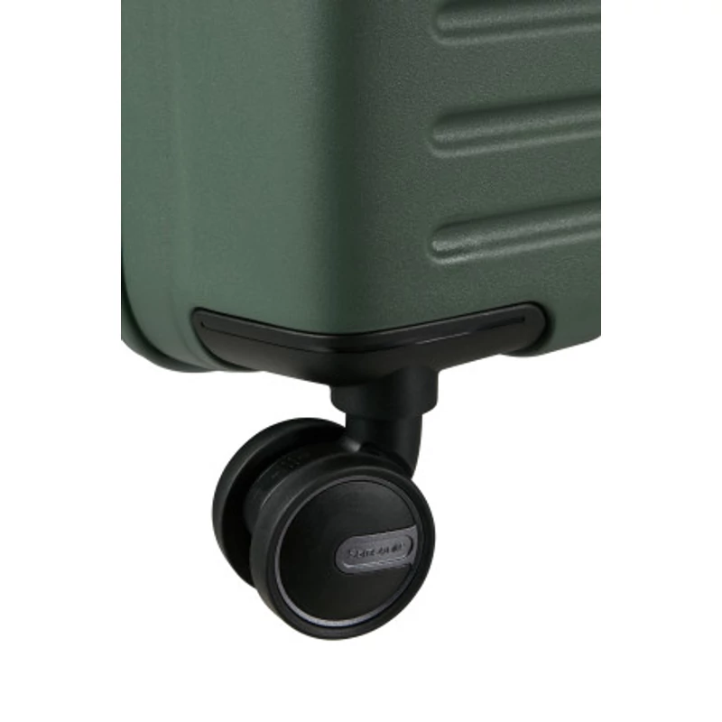 Samsonite Restackd spinner 4-kerekes keményfedeles bővíthető bőrönd 68 x 46 x 26/29cm, khaki