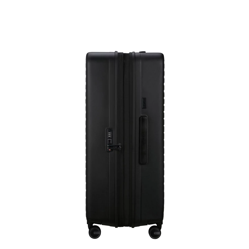 Samsonite Restackd spinner 4-kerekes keményfedeles bővíthető extra nagy bőrönd 81 x 54 x 31/34 cm, fekete