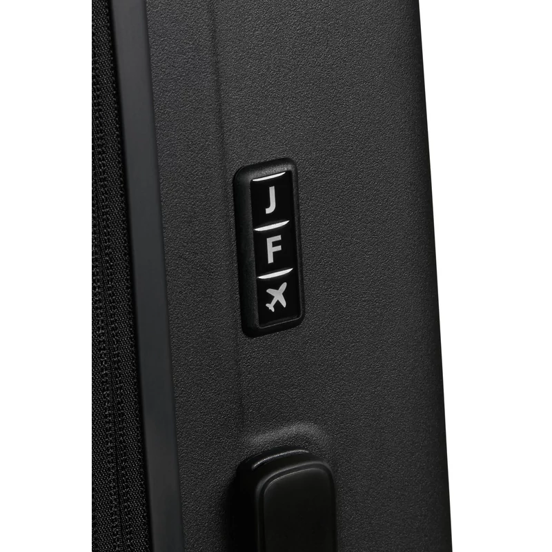 Samsonite Restackd spinner 4-kerekes keményfedeles bővíthető kabin bőrönd 55 x 40 x 20/23 cm, fekete
