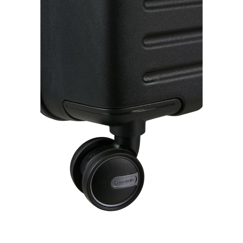 Samsonite Restackd spinner 4-kerekes keményfedeles bővíthető kabin bőrönd 55 x 40 x 20/23 cm, fekete