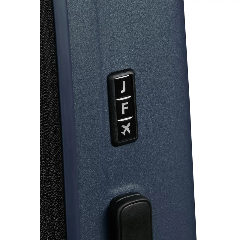 Samsonite Restackd spinner 4-kerekes keményfedeles bővíthető bőrönd 68 x 46 x 26/29cm, sötétkék