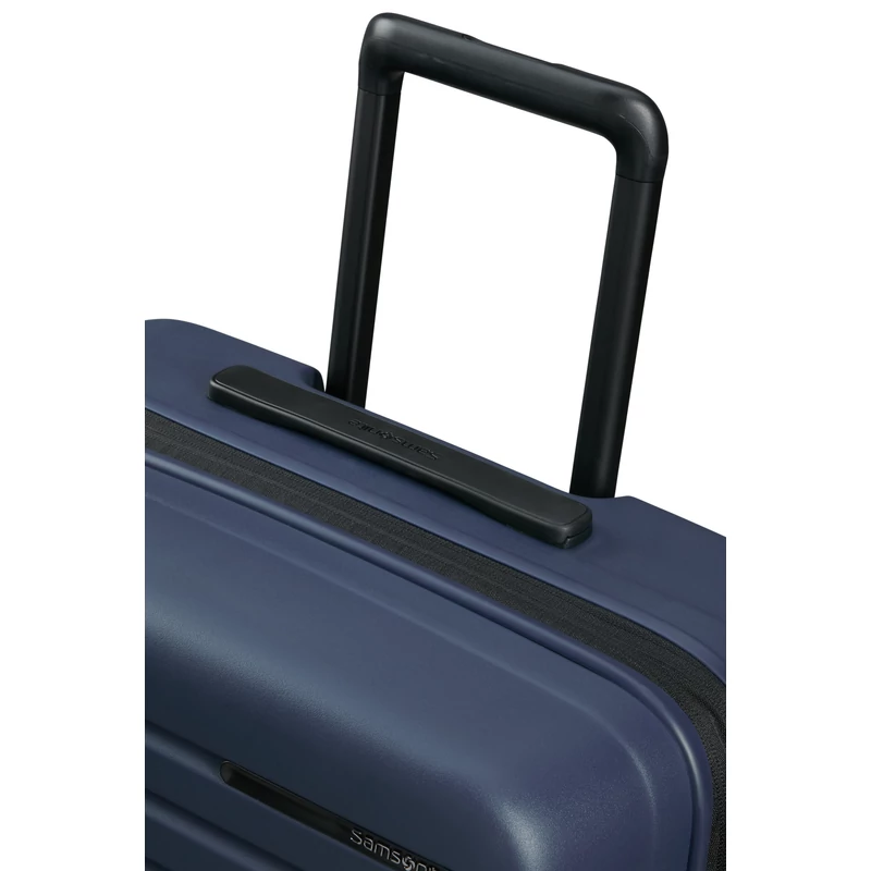 Samsonite Restackd spinner 4-kerekes keményfedeles bővíthető bőrönd 68 x 46 x 26/29cm, sötétkék