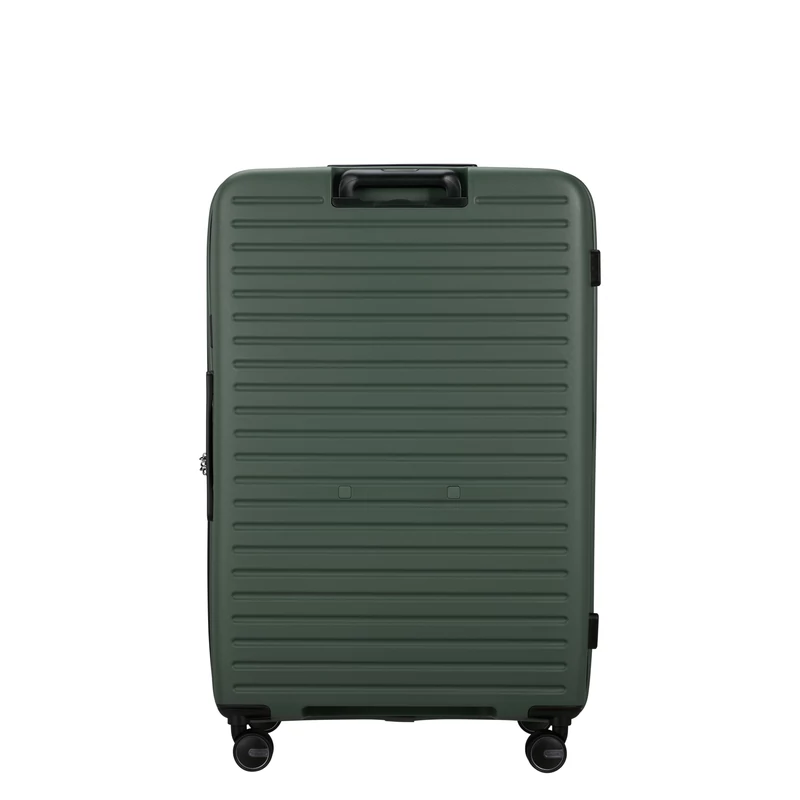 Samsonite Restackd spinner 4-kerekes keményfedeles bővíthető extra nagy bőrönd 81 x 54 x 31/34 cm, khaki