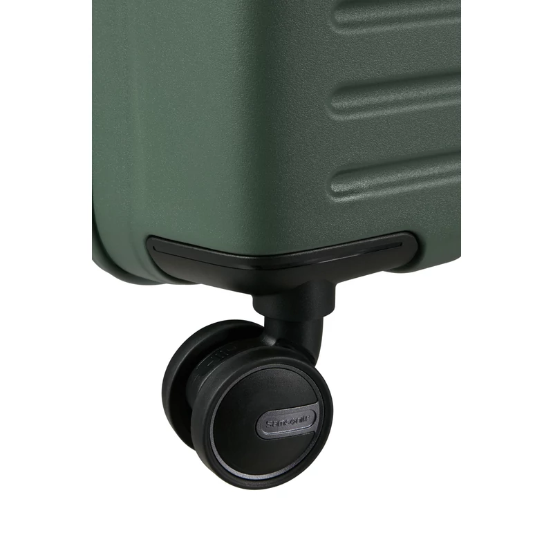 Samsonite Restackd spinner 4-kerekes keményfedeles bővíthető extra nagy bőrönd 81 x 54 x 31/34 cm, khaki