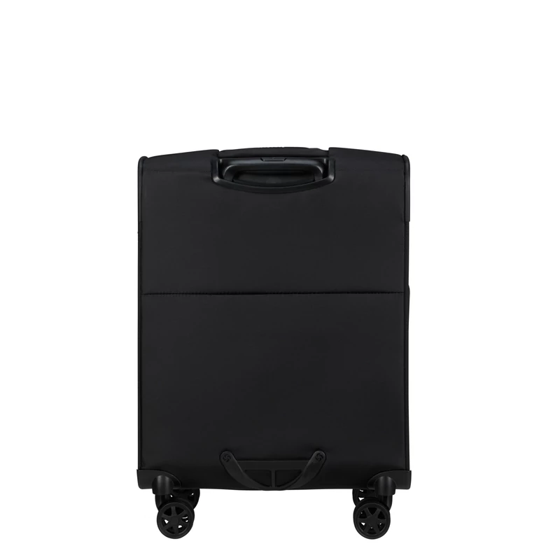 Samsonite Urbify spinner 4-kerekes bővíthető kabin bőrönd 55 x 40 x 23/26 cm, fekete