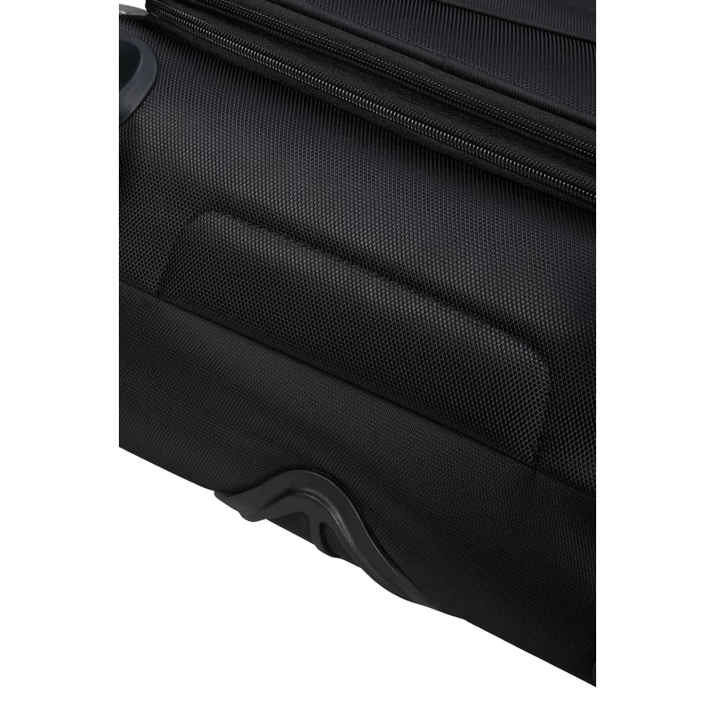 Samsonite Urbify spinner 4-kerekes bővíthető kabin bőrönd 55 x 40 x 23/26 cm, fekete