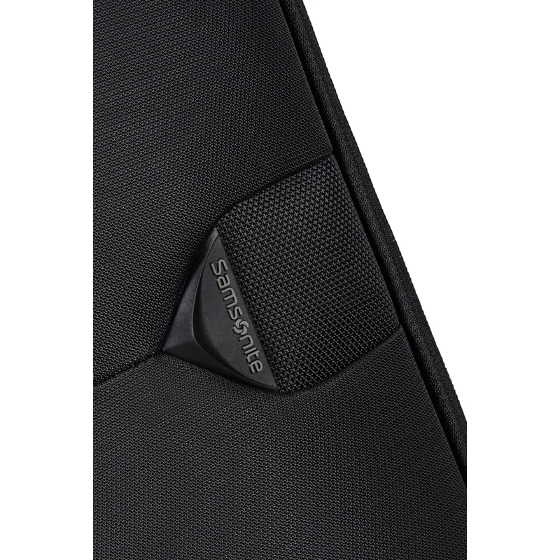 Samsonite Urbify spinner 4-kerekes bővíthető kabin bőrönd 55 x 40 x 23/26 cm, fekete